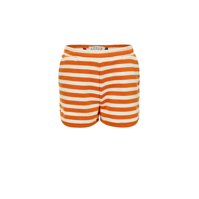 Looxs Revolution Sweat short gestreept voor meisjes in de kleur 2513-7680-892 large