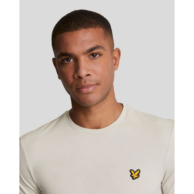 Lyle and Scott martin ss t-shirt sport t-shirt korte mouw heren parel/ 069637_910-S large