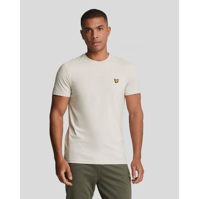Lyle and Scott martin ss t-shirt sport t-shirt korte mouw heren parel/ 069637_910-S large