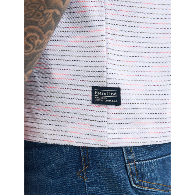 Petrol Industries Heren shirt m-1050-tsr635 0000 bright white Petrol M 1050 TSR635 0000BrightWhite large