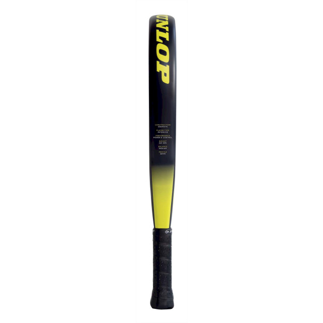Dunlop d pdl tristorm pro padelracket heren zwart-geel 068749_994-1SIZE large