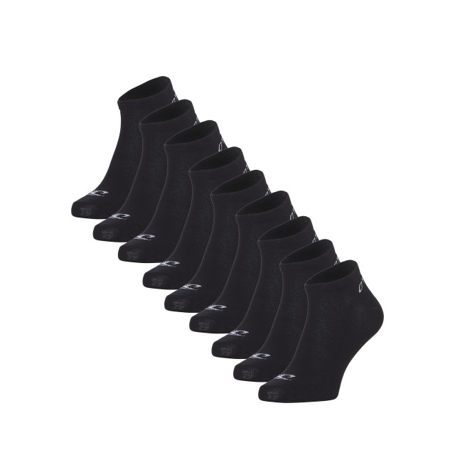 O'Neill Heren / dames sneakersokken 9-pack 730003-9P-ZWART-39 large