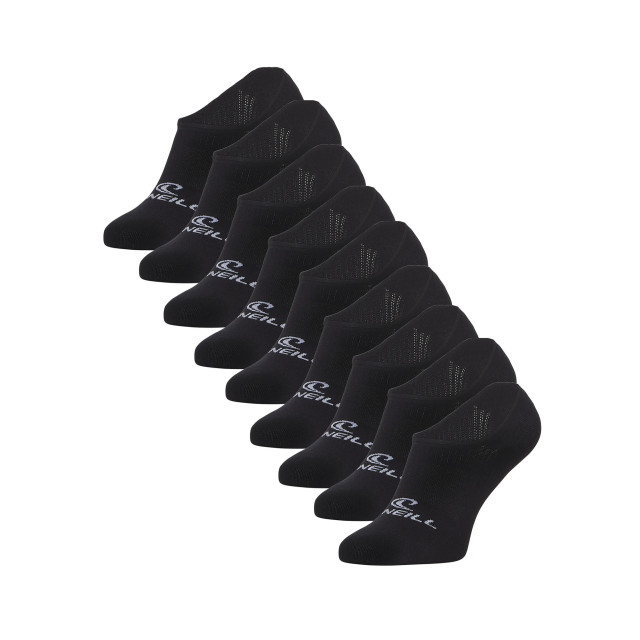 O'Neill Heren / dames footies sokken no show 9-pack 710003-9P-ZWART large