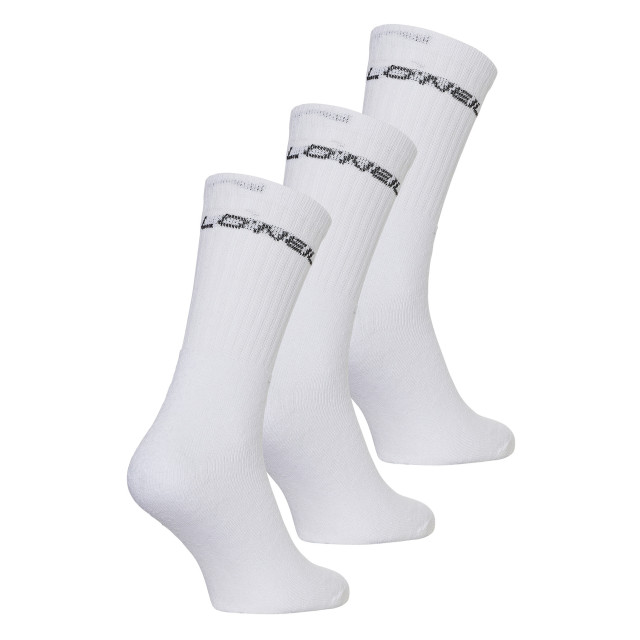 O'Neill Heren / dames sportsokken 9-pack wit/zwart 770003-9P-ZWART/WIT large