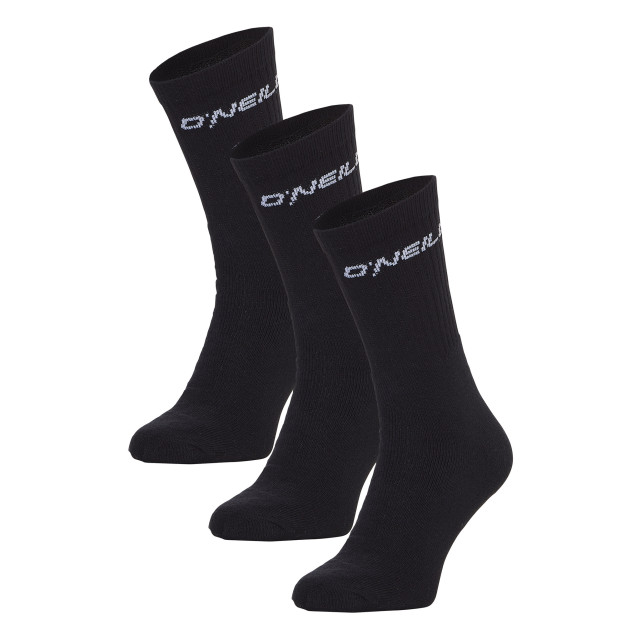 O'Neill Heren / dames sportsokken 9-pack wit/zwart 770003-9P-ZWART/WIT large