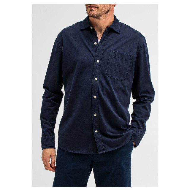 Butcher of Blue Aidan jersey shirt lange mouw overhemden m2514012 M2514012 large