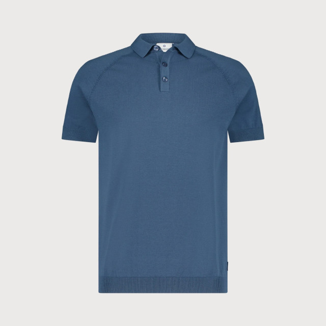 Blue Industry De basic knitted polo | KBIS25-M18 large