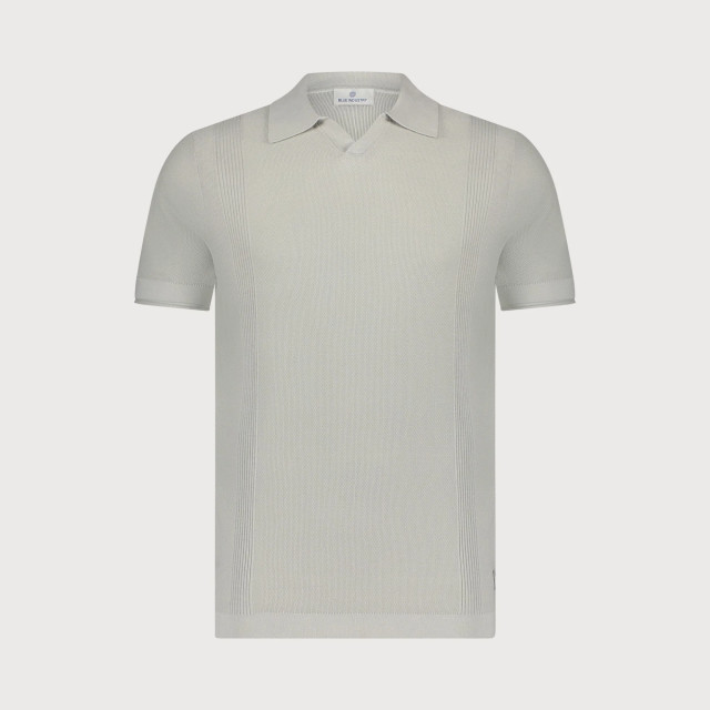 Blue Industry De gebreide v-hals polo | KBIS25-M10 large