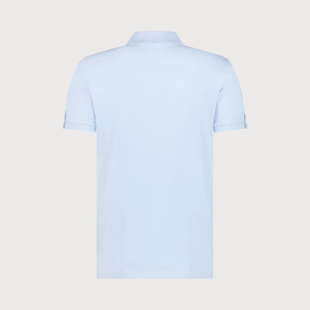 Blue Industry De v-hals polo | KBIS25-M38 large