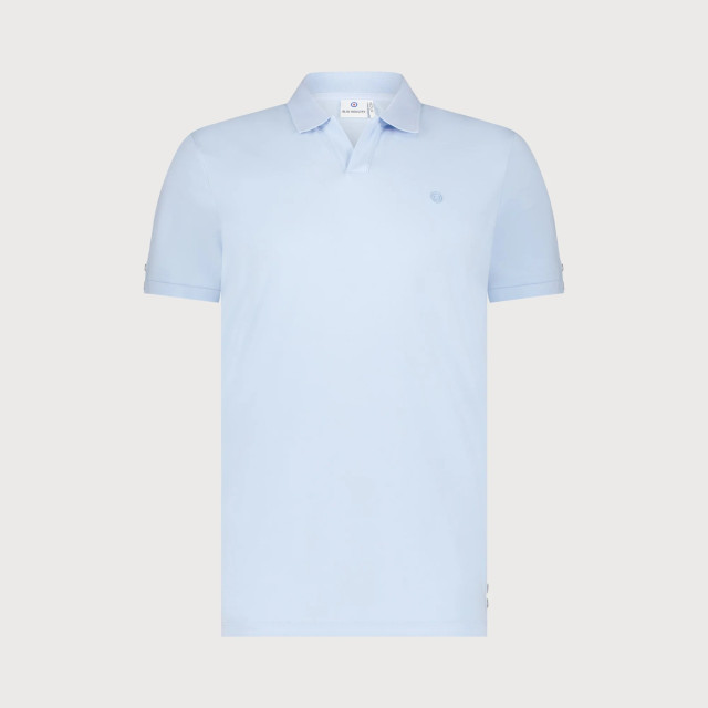 Blue Industry De v-hals polo | KBIS25-M38 large
