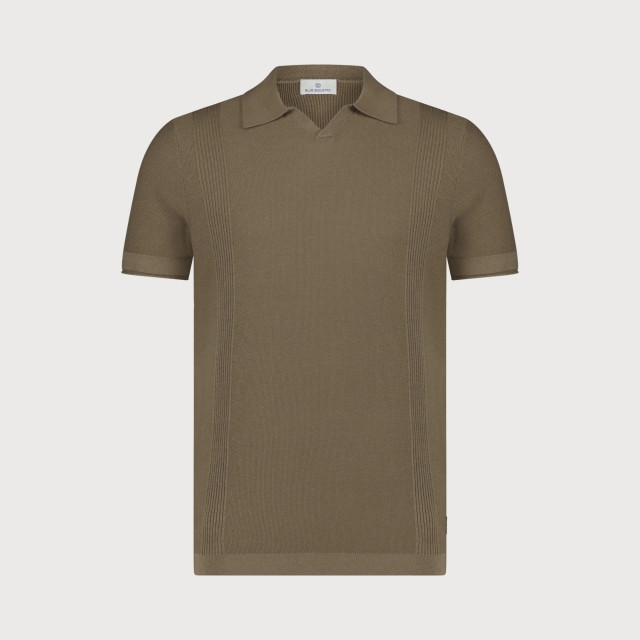 Blue Industry De gebreide v-hals polo | KBIS25-M10 large