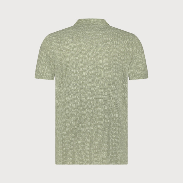 Blue Industry Polo met mini design | KBIS25-M39 large