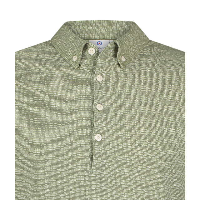 Blue Industry Polo met mini design | KBIS25-M39 large