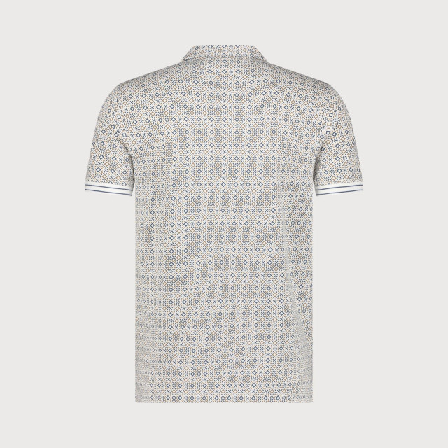 Blue Industry De microprint polo | KBIS25-M35 large
