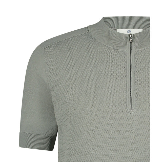 Blue Industry De knitted half zip polo | KBIS25-M6 large