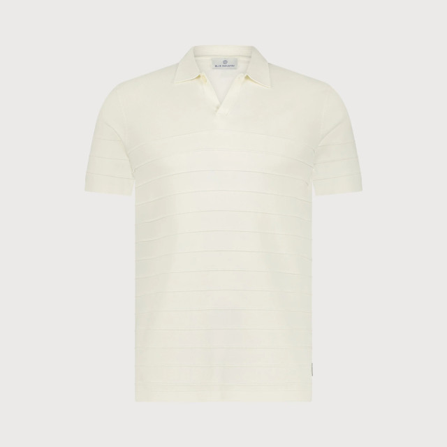 Blue Industry De knitted v-hals polo | KBIS25-M7 large