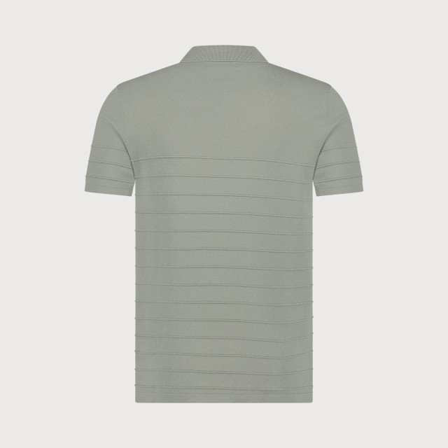 Blue Industry De knitted v-hals polo | KBIS25-M7 large
