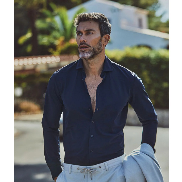Blue Industry Jersey travel chino | Jake-m20 large