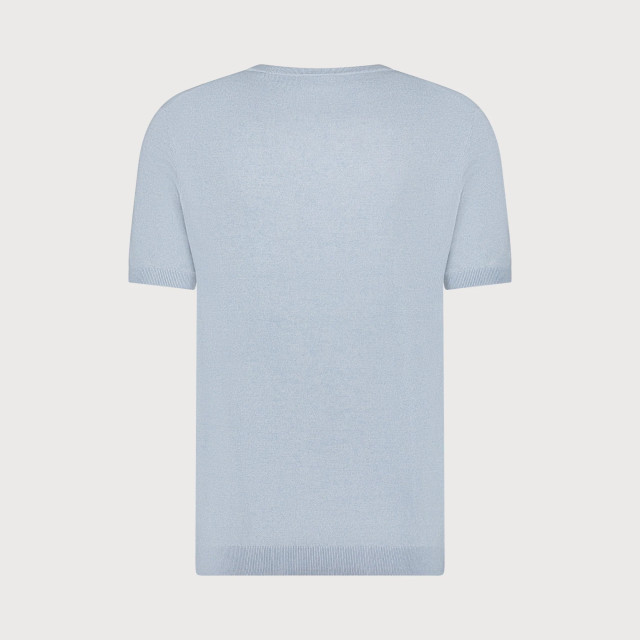 Blue Industry Het luxe basic knitted t-shirt | KBIS25-M17 large