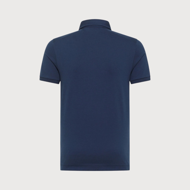Blue Industry Button-down polo | KBIS23-M25 large