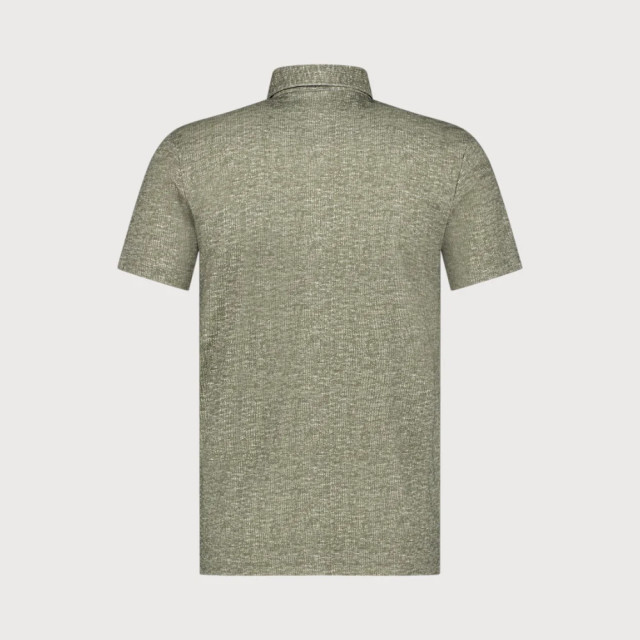 Blue Industry Polokraag korte mouw overhemd | 4131.41-ARMY large