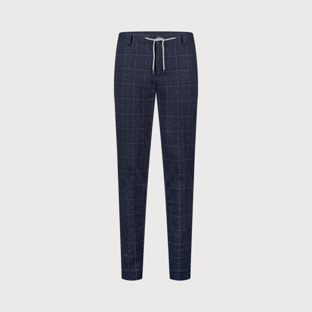 Blue Industry Jersey chino ruitmotief | JAKEW24-M13 large