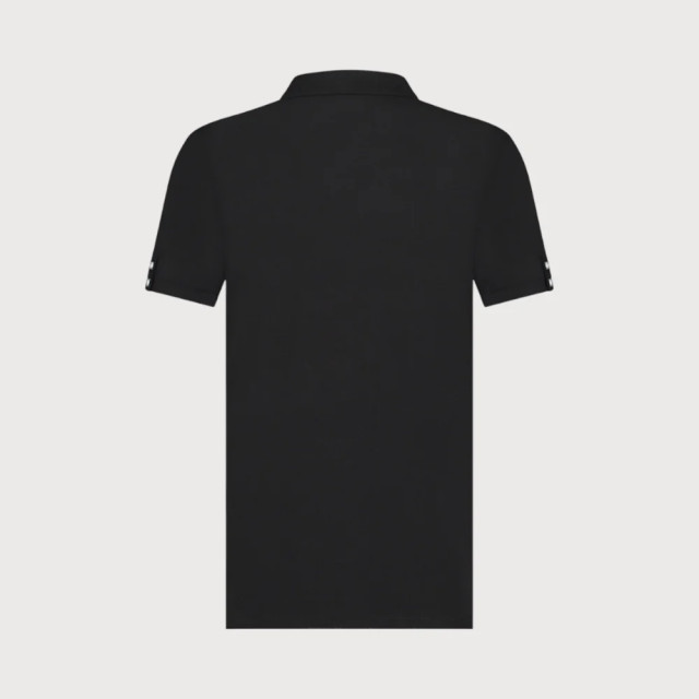 Blue Industry Luxe basic v-hals polo | KBIS24-M38 large