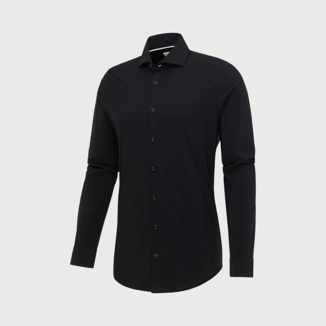 Blue Industry Lounge jersey overhemd | 2191.22-BLACK large