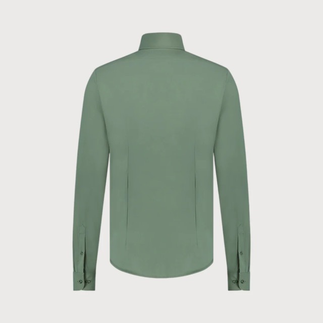 Blue Industry Lounge jersey overhemd | 2191.22-OLIVE large