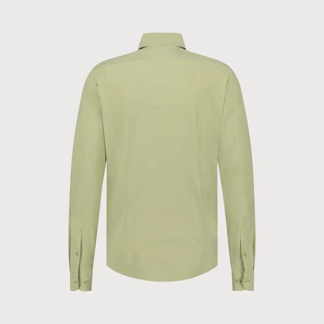 Blue Industry Lounge jersey overhemd | 2191.22-KHAKI large