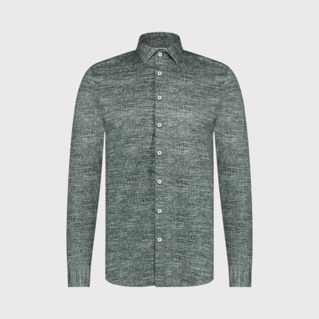 Blue Industry Casual knitted shirt | 3120.32-ANTRACIET large