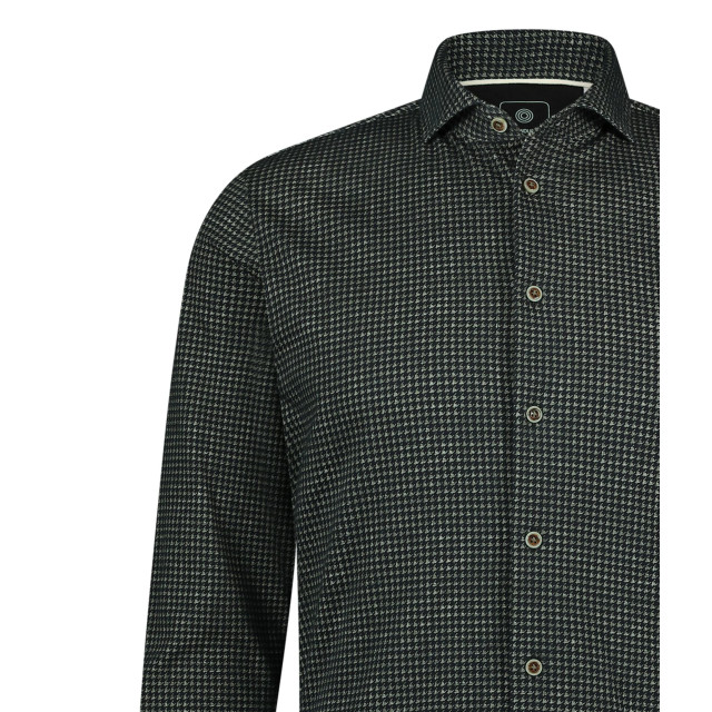 Blue Industry Mini-ruit overhemd | 4223.42-OLIVE large