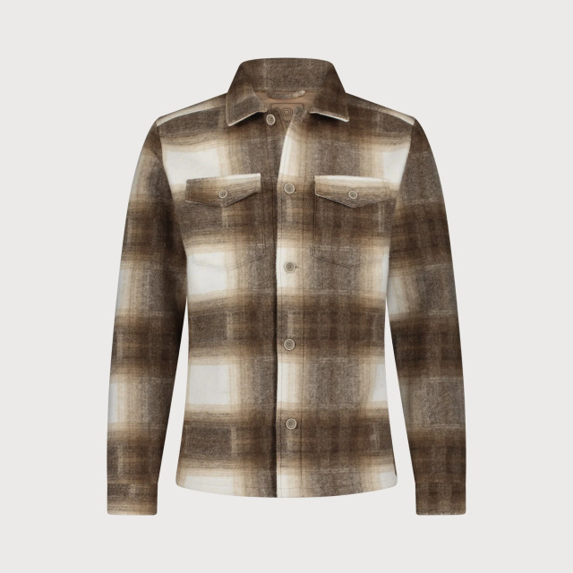 Blue Industry Ruitmotief overshirt | NAPOLIW24-M1 large