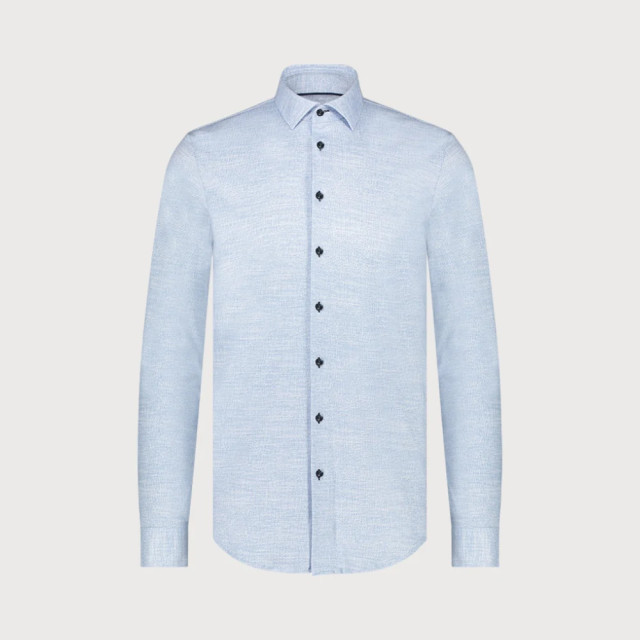 Blue Industry Casual knitted shirt | 3120.32-BLUE large