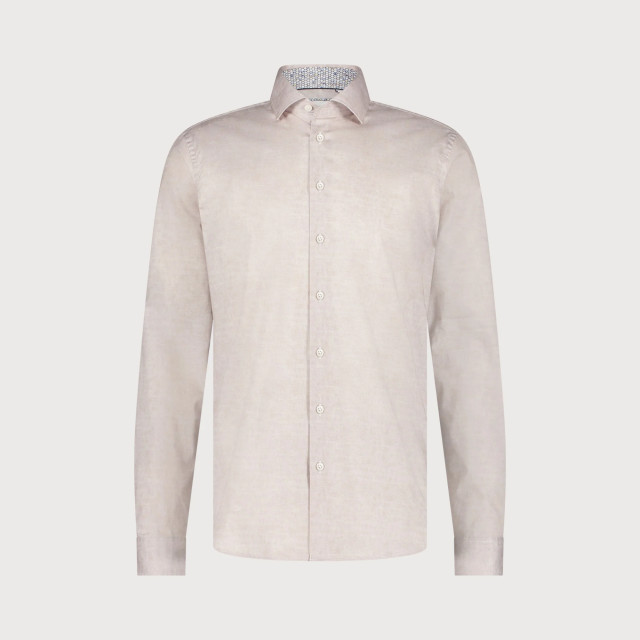 Blue Industry Het luxe textuur overhemd | 5117.51-SAND large