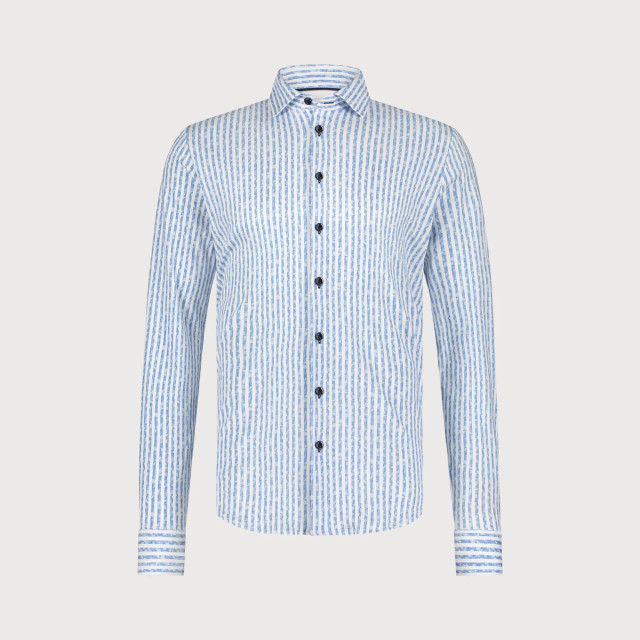 Blue Industry Het basic gestreepte overhemd | 5110.51-BLUE large