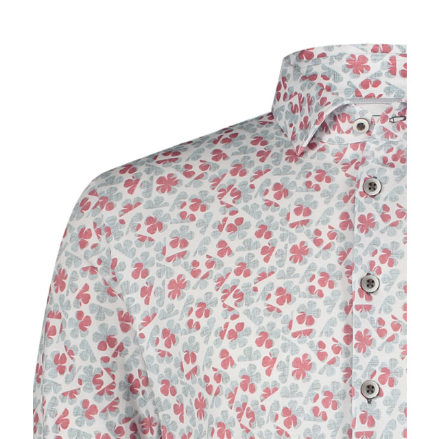 Blue Industry Het bloemenprint overhemd | 5107.51-PINK large
