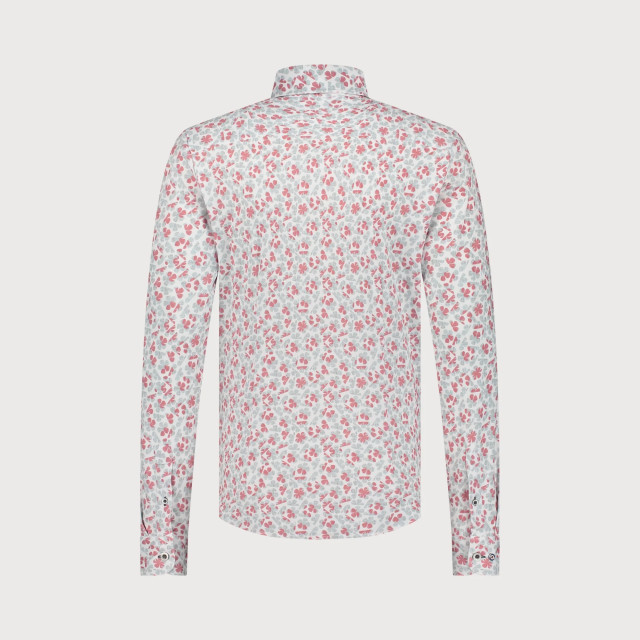 Blue Industry Het bloemenprint overhemd | 5107.51-PINK large