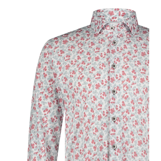Blue Industry Het bloemenprint overhemd | 5107.51-PINK large
