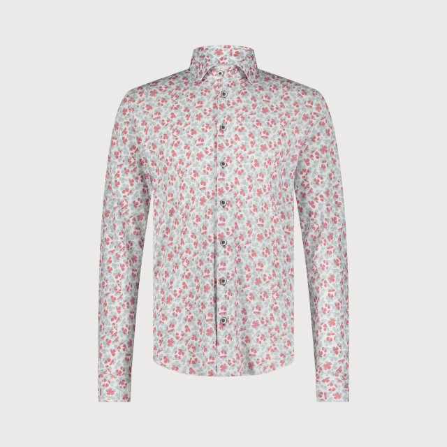 Blue Industry Het bloemenprint overhemd | 5107.51-PINK large