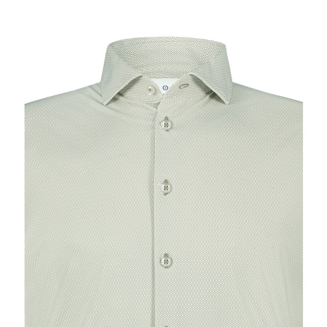 Blue Industry Het microprint overhemd | 5101.22-KHAKI large