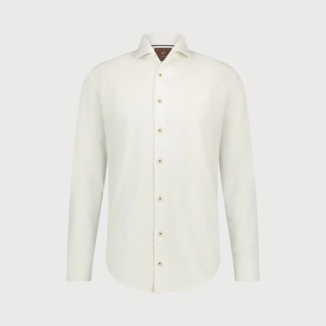 Blue Industry Uni katoenen overhemd | 4204.42-OFF WHITE large