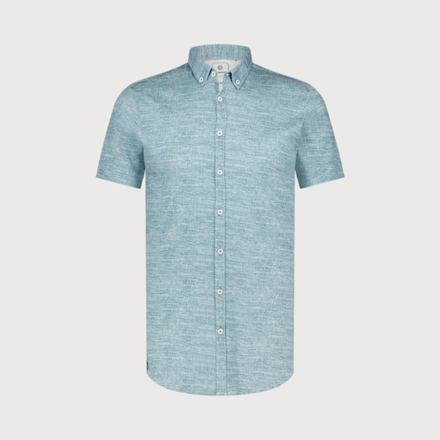 Blue Industry Button-down overhemd korte mouw | 4130.41-OCEAN large