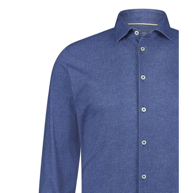 Blue Industry Denim look overhemd | 4215.42-KOBALT large