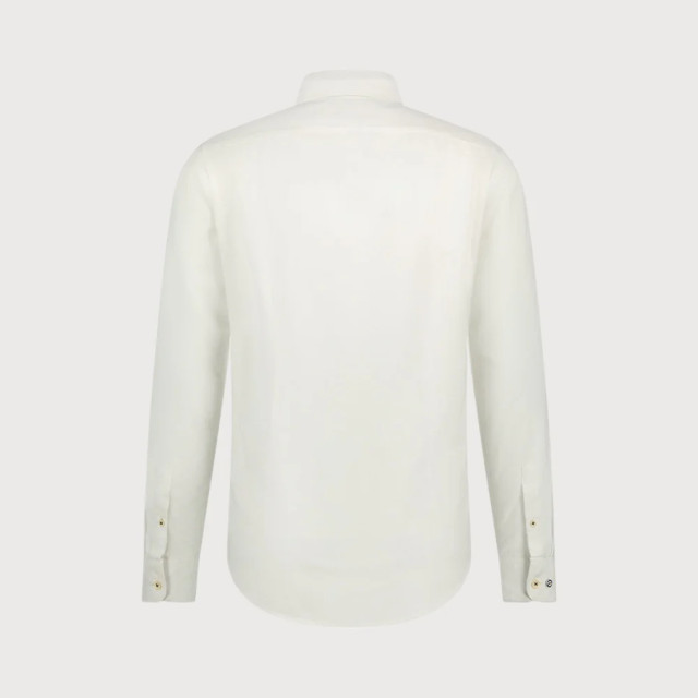Blue Industry Uni katoenen overhemd | 4204.42-OFF WHITE large