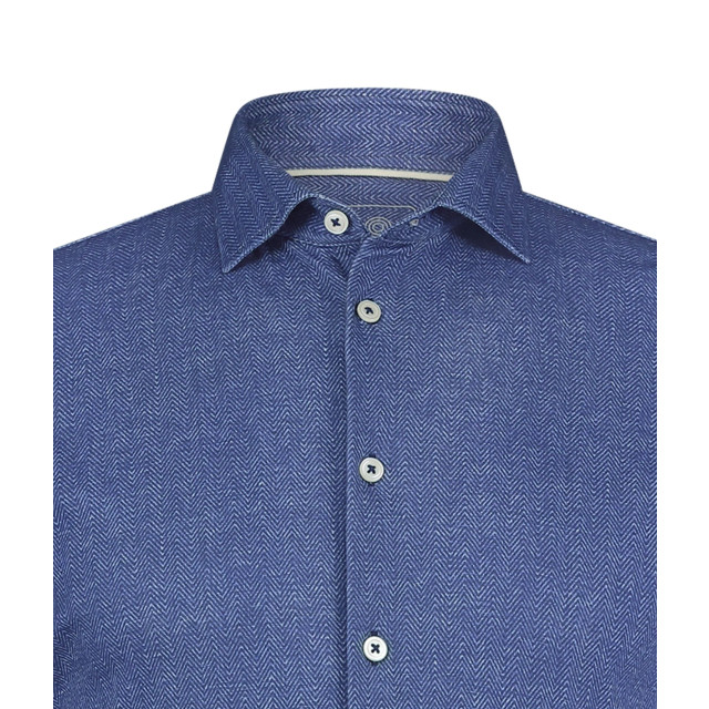 Blue Industry Denim look overhemd | 4215.42-KOBALT large