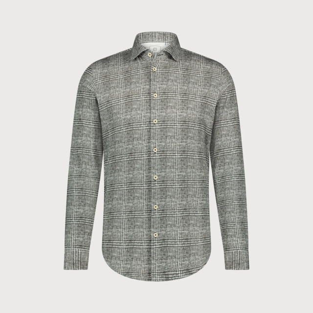 Blue Industry Ruitmotief overhemd | 4227.42-BROWN large