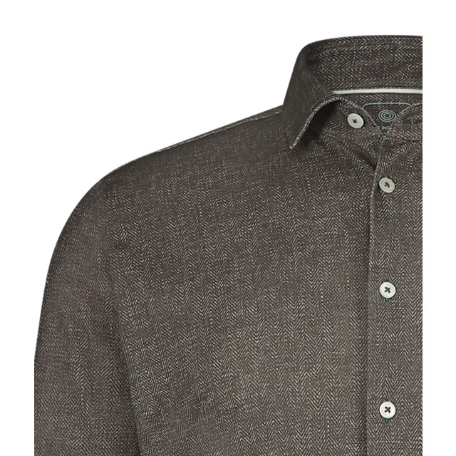 Blue Industry Denim look overhemd | 4215.42-BROWN large