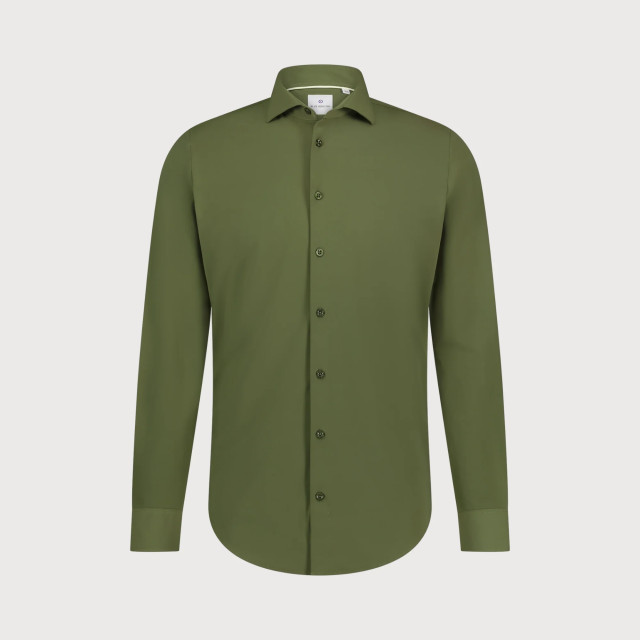 Blue Industry Lounge jersey overhemd | 2191.22-MOSS large