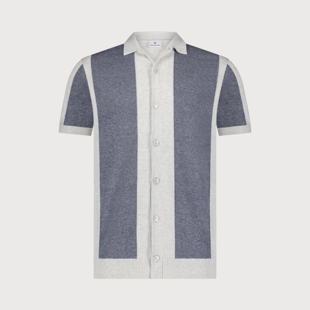 Blue Industry De knitted doorknoop polo | KBIS25-M16 large